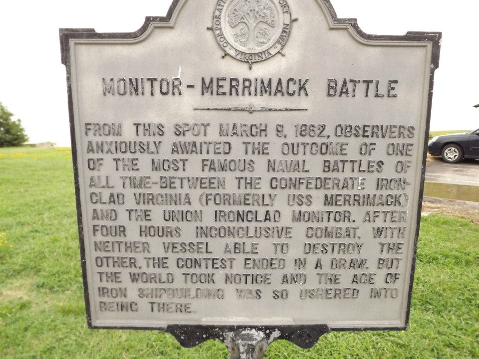 Monitor Merrimack battle